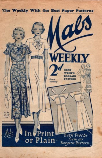 mabs weekly 1930s 2