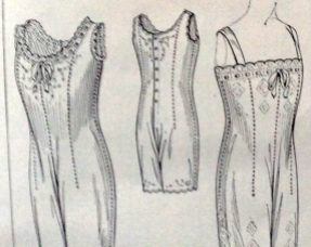 lingerie of 1915 butterick combination 2